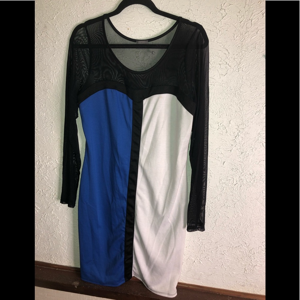 Color block dress
